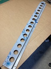 Cargo rail 1250mm  x 3 lashing