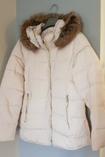 Zara Girls 11-12 Cream Fur