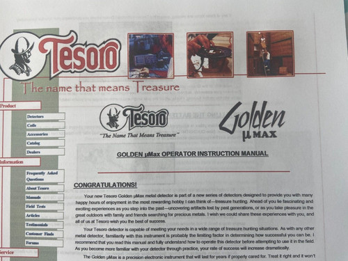 Tesoro golden umax metal - golden,