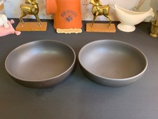 Pair Typhoon Matt Black Bowls Noodle / Salad / Soup / pasta Bowls