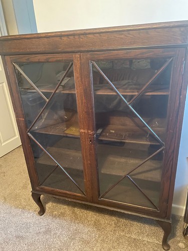 Vintage 1930 oak - ~1930, display