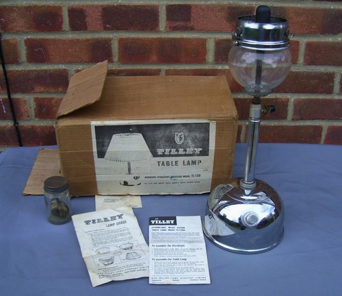 Vintage tilley table lamp - ,