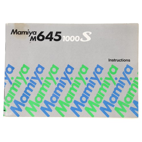 Mamiya m645 1000s - m645,