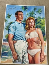 3 James Bond 007 Walt Howarth Prints 