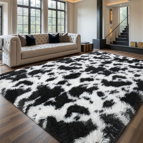 Fluffy large shaggy area rug - shaggy,