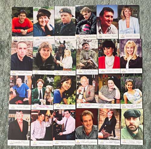 Emmerdale signed cast - emmerdale,