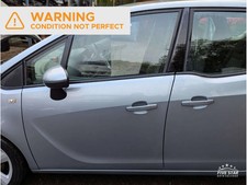 Vauxhall Meriva Front Door Left 2010 MPV BARE 4/5dr MK2 (B) S10 GEV Silver 1.4