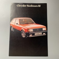 Chrysler Sunbeam Ti 1979