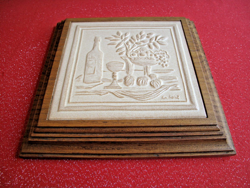Vintage styled teapot stand - vintage,