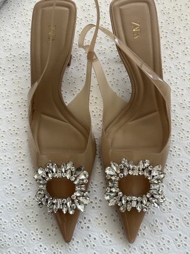 Zara nude beige - size, 5