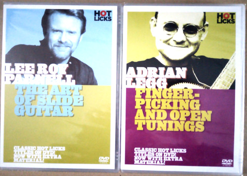 Hot licks guitar - tutorial, dvds
