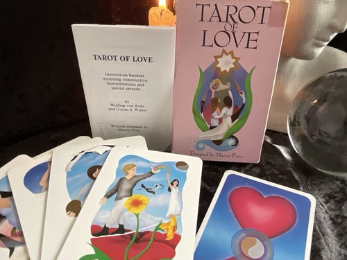 Vintage 1989 tarot love - tarot, of