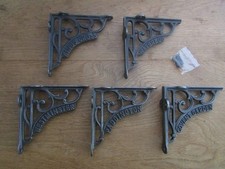 5" LONDON UNDERGROUND Single tube railway stations Cast Iron rustic vintage Vict