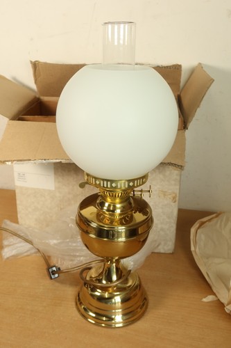 Vintage oil lamp - lamp, style
