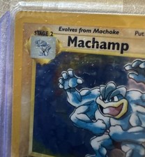 Pokémon TCG Machamp Holo 1st