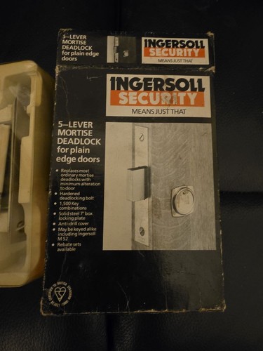 Ingersoll security lever - 5,