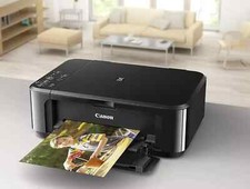 Canon Pixma MG3650S Multifunction Inkjet Wireless WiFi Printer - Black  with ink