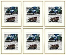 6 Pack Gold 11x14 Aluminum