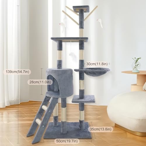 Large cat tree activity centre - tree,