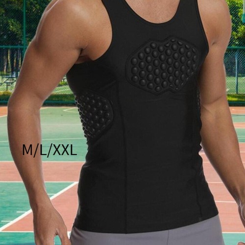 Mens padded vest compression - mens,