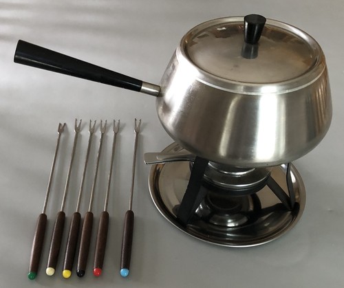 Vintage spring fondue - spring, with