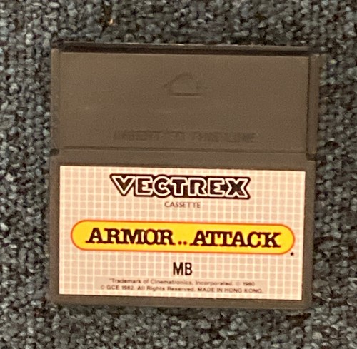 Vectrex armor attack game - armor,