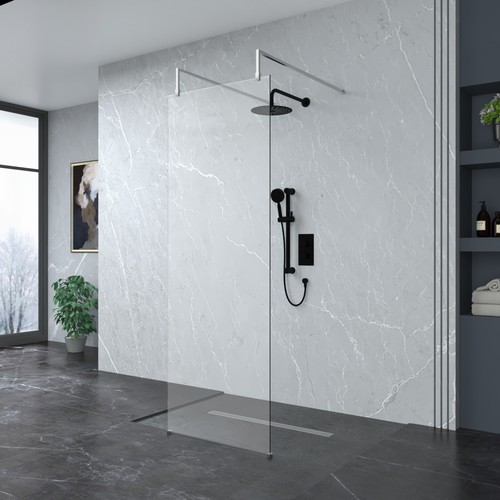 Walk wet room 700mm shower - wet,