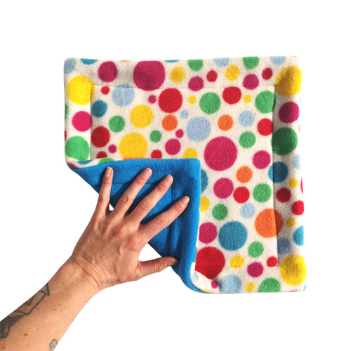 Fleece mat with - fleece, zorb