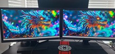 Benq 4k uhd monitors - 2x, 28”