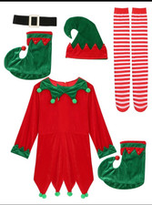 Whomens Christmas Elf Costume