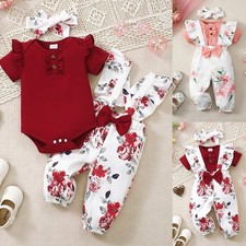 Newborn Baby Girl Ruffle