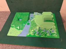 Lego Belleville 5862 Flower Fairy Party Set 32x48 Raised 3d Baseplate ONLY