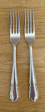 DUBARRY Design George Butler Sheffield Silver Plate EPNS Table Forks x 2
