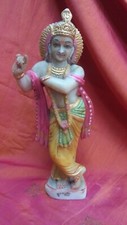 Krishna Indian Statue Marble