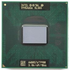 Intel Core 2 Duo T9900 CPU Mobile SLGEE 3.06 GHz 6MB 1066MHz Dual-Core Processor