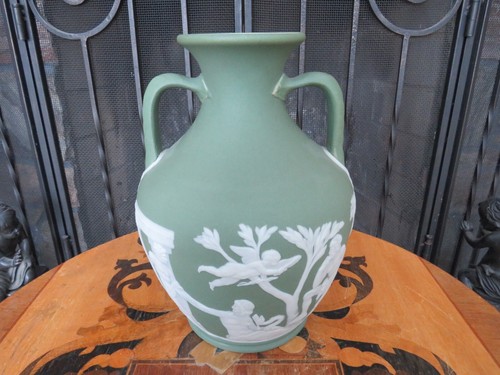 Wedgwood green jasperware - wedgwood,