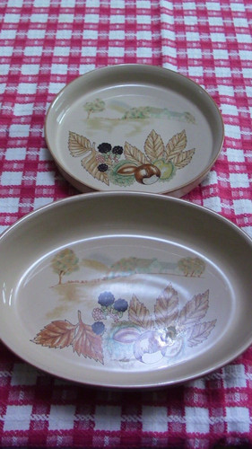 Denby autumn scenes pair - denby, of