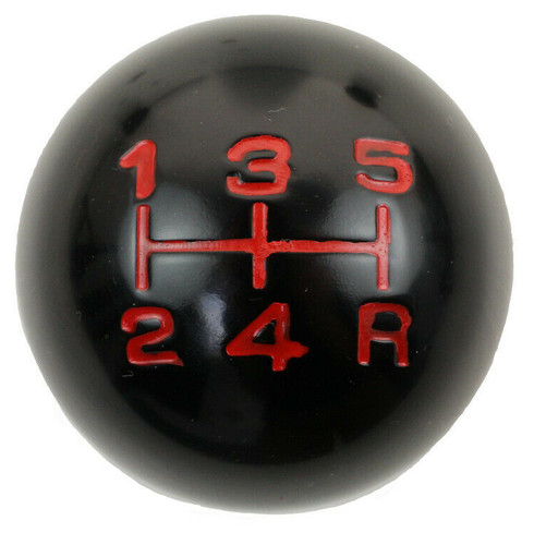 Black round gear shift - gear,