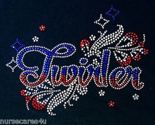 RHINESTONE TWIRLER T SHIRT