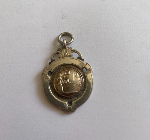 Darts sterling silver fob - sterling,