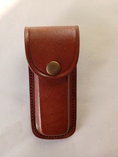 Brown Leather Knife Pouch