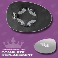 Right side Convex mirror glass for ORA Funky Cat 2021-2024 Heated