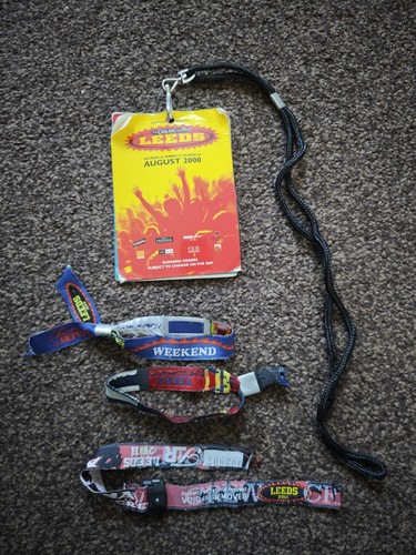 Leeds festival memorabilia - leeds, |