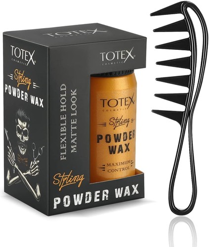 Hair styling powder - styling, wax