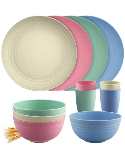 Homgen plastic dinner - plastic, set