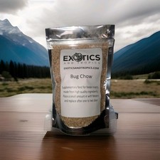 Bug Chow Bug Grub Gel Livefood Gut Load Cricket Locust Meal Worm Reptile 35g