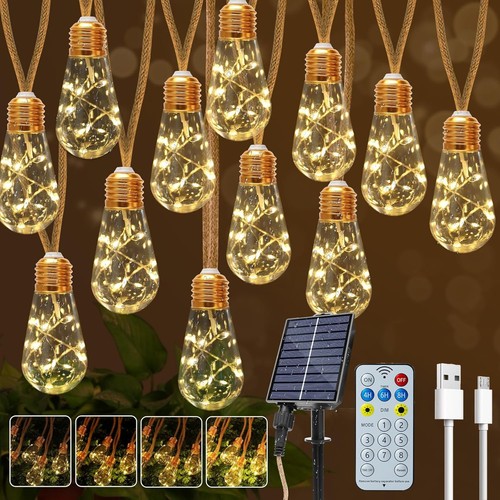 Solar bulb string light - solar,