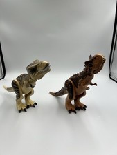 2 x LEGO Jurassic World Dinosaur Figures T Rex Tyrannosaurus Dinasour Bundle