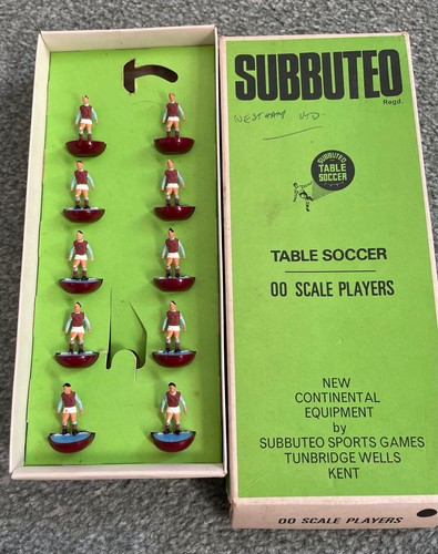 Subbuteo vintage 1960s west - subbuteo,