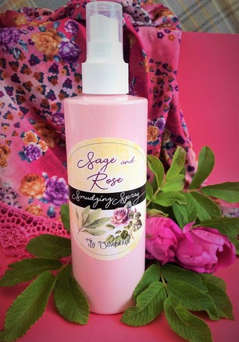 Rose white sage smudging - sage,